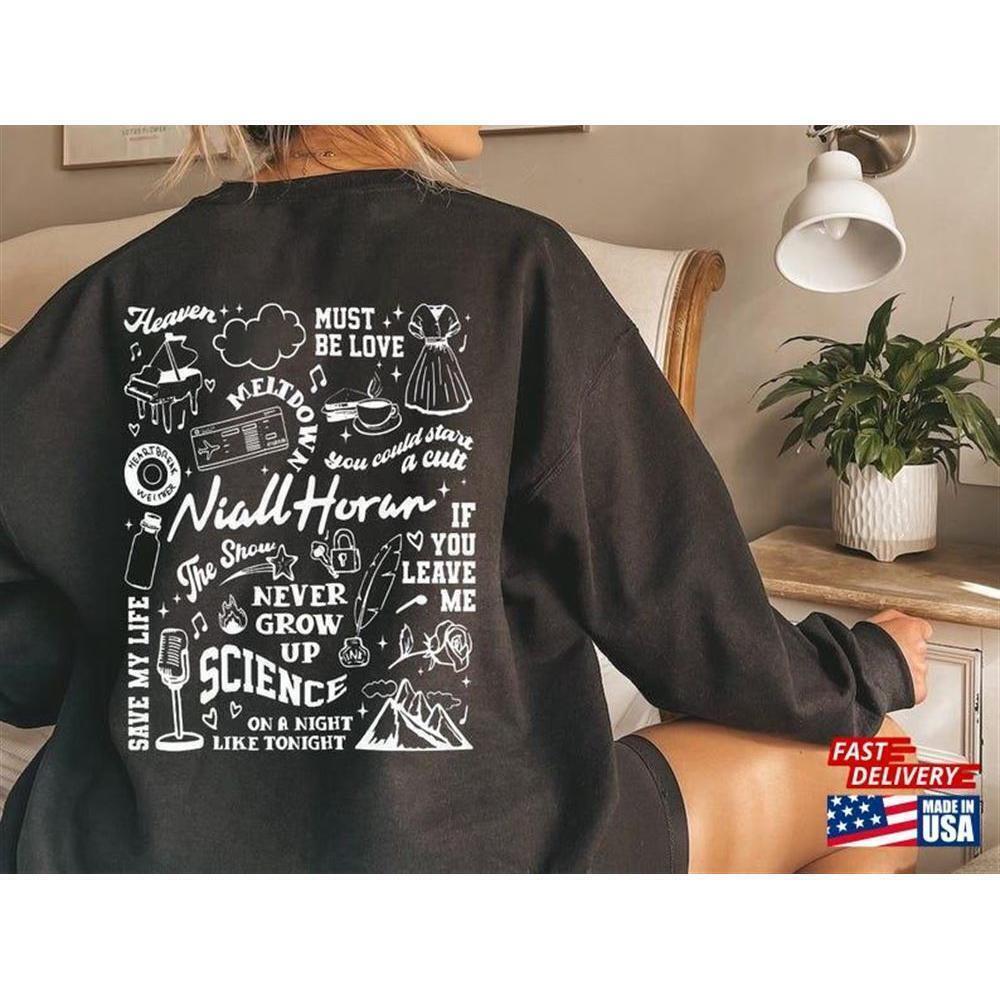 Niall Horan90S Singer Music TourSvg Hello Lovers Classic Sweatshirt